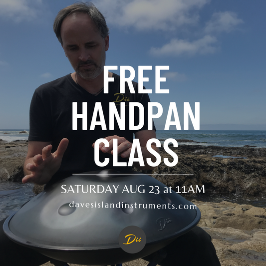 FREE Handpan Class August 23, 2025