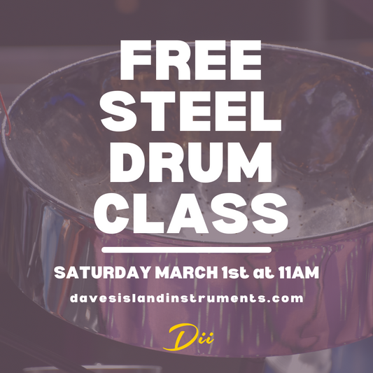 Free Steel Drum Class March 1, 2025