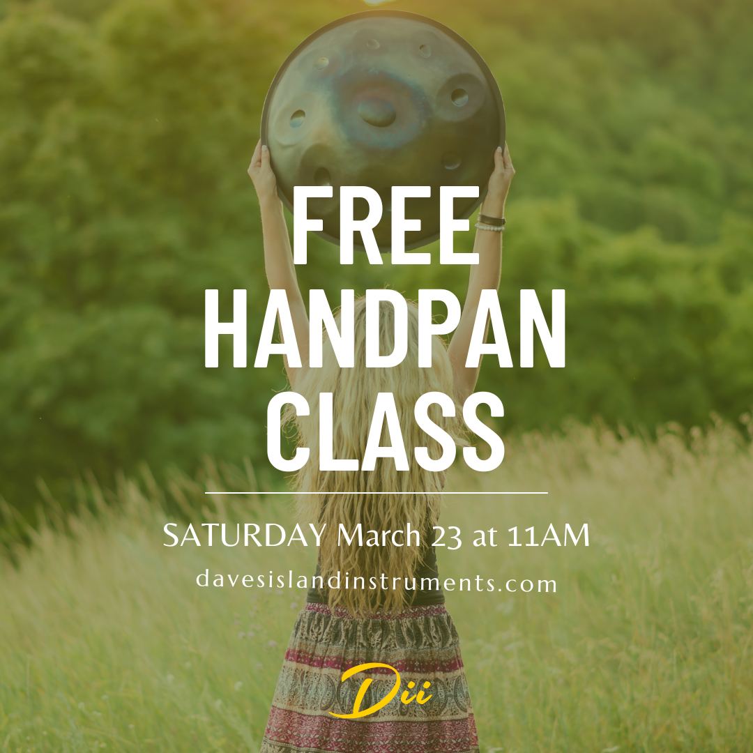 Free Handpan Class March 23, 2024