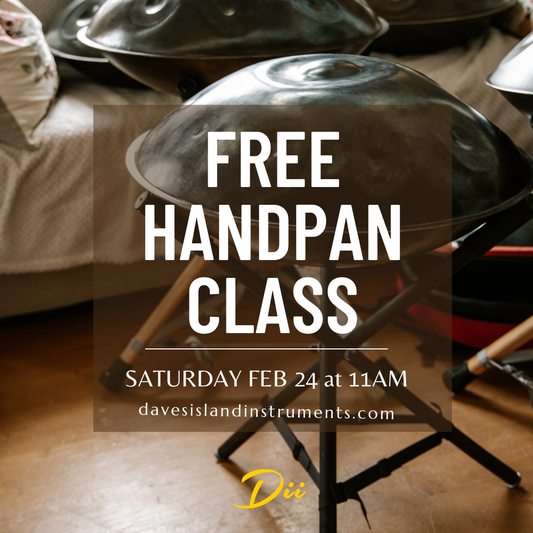 Free Handpan Class Feb 24, 2024