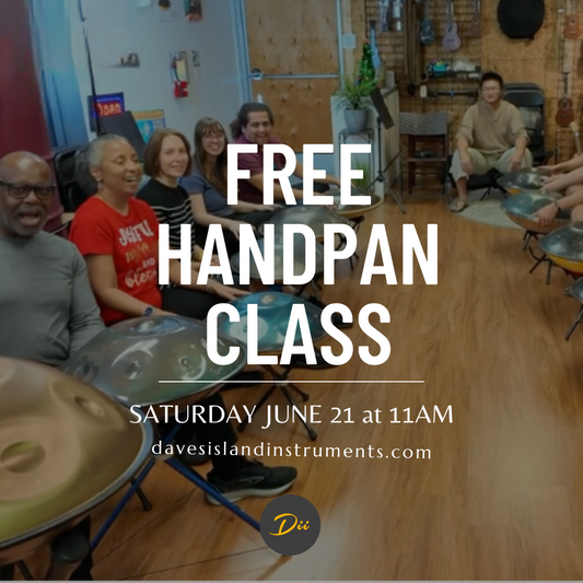 FREE Handpan Class June 21, 2025
