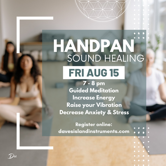 Handpan Sound Healing Friday, August 15, 2025