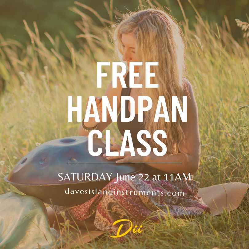 Free Handpan Class June 22, 2024