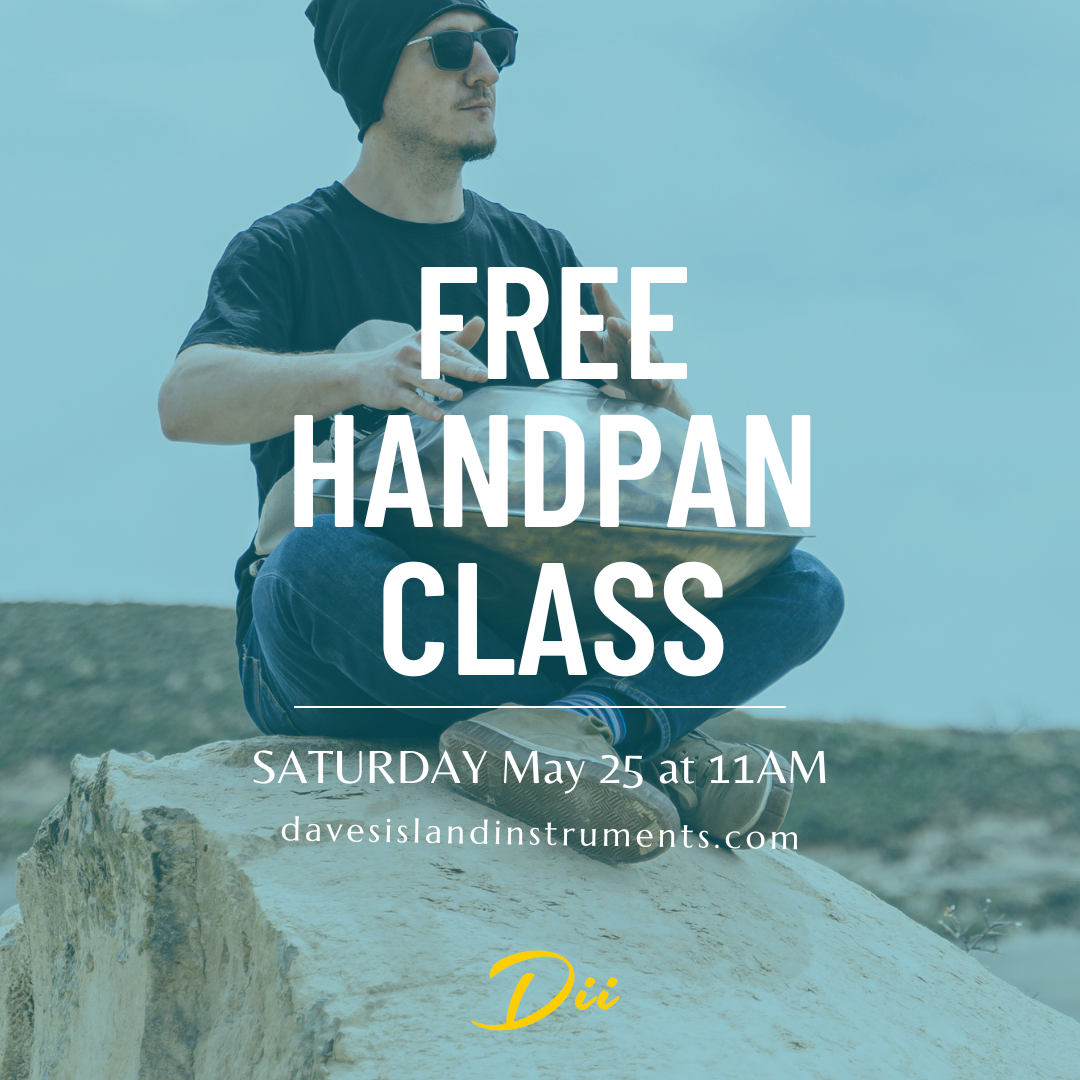 Free Handpan Class May 25, 2024
