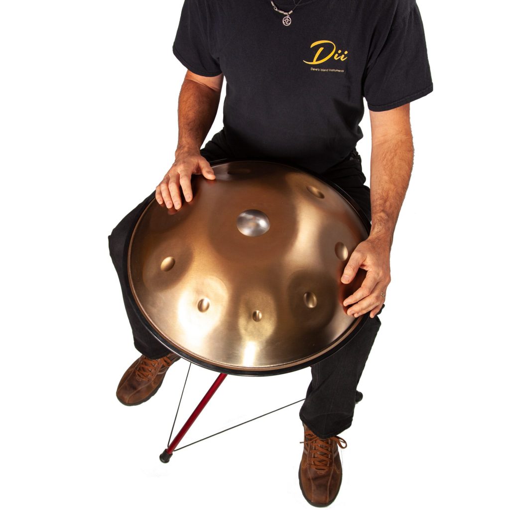 Aurous 9 Note Stainless Steel Handpan D Minor Celtic Scale 432 Hz
