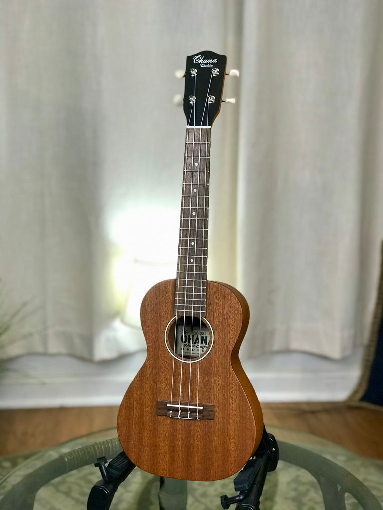 Ohana CK-25 Solid Mahogany Ukulele