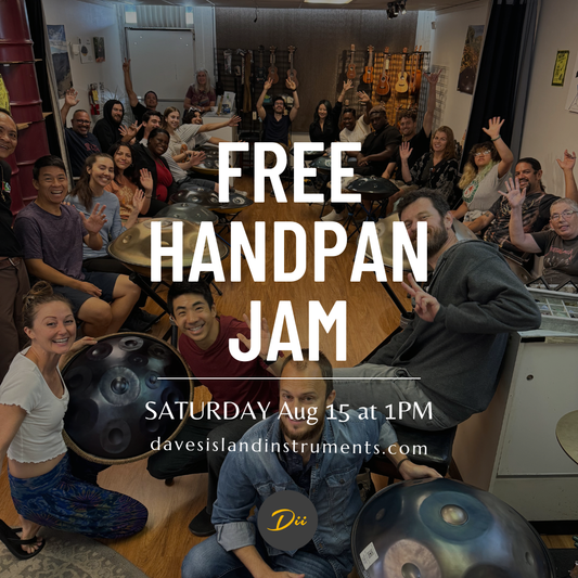 Free Handpan Jam August 15, 2026