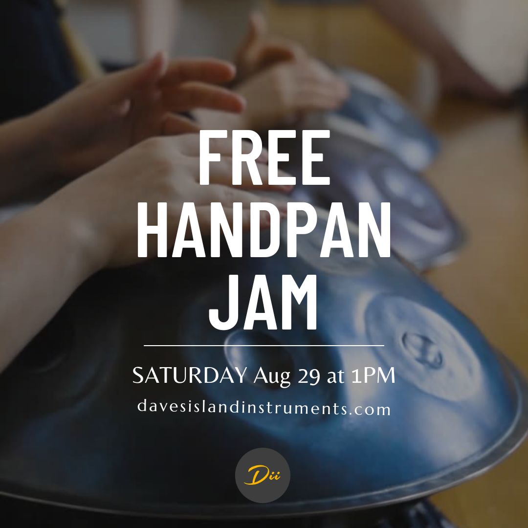 Free Handpan Jam August 29, 2026