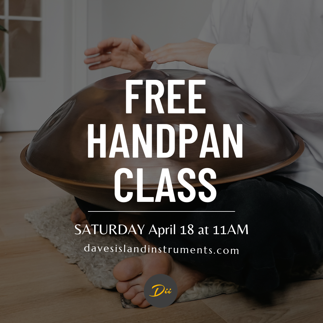 Free Handpan Class April 18, 2026
