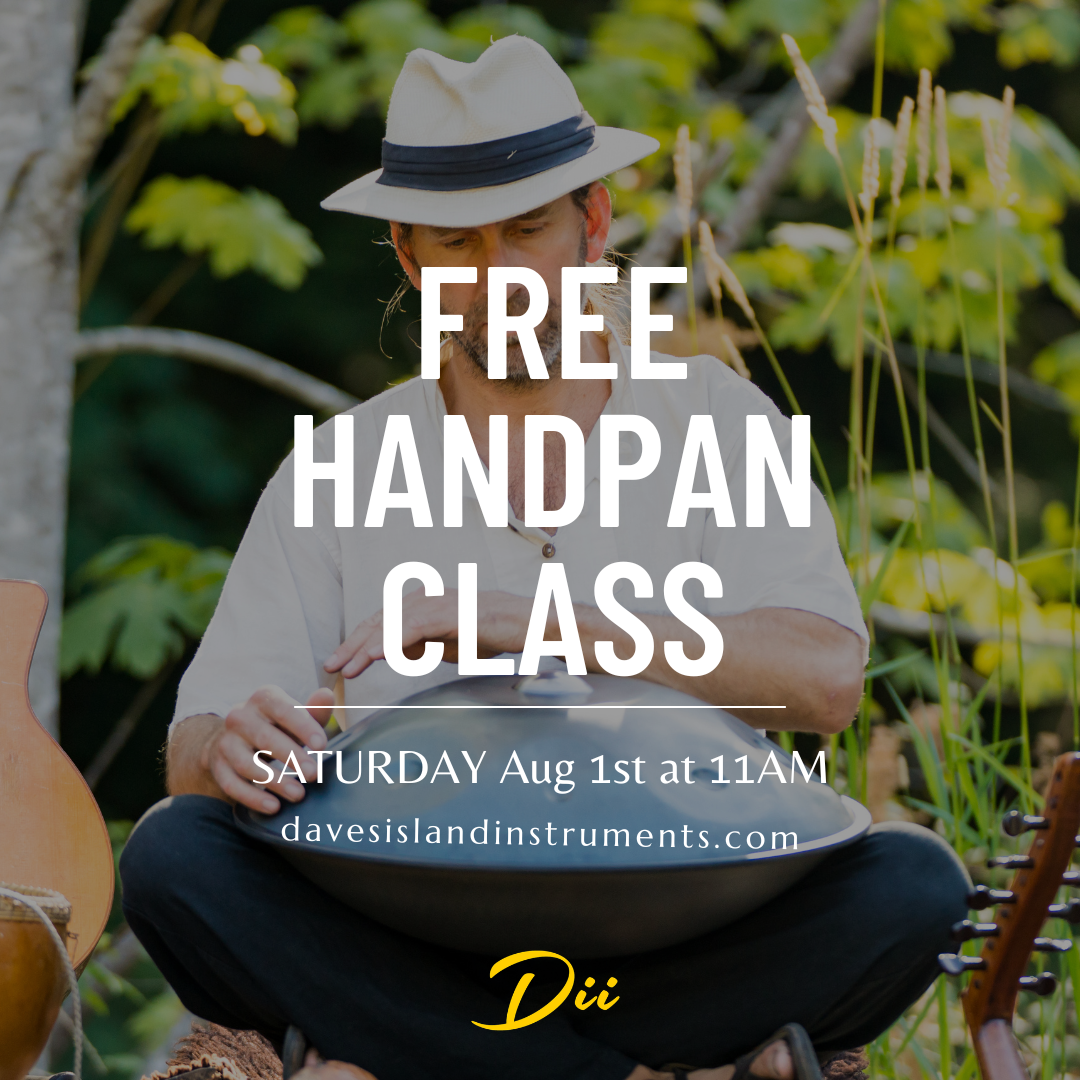 Free Handpan Class August 1, 2026