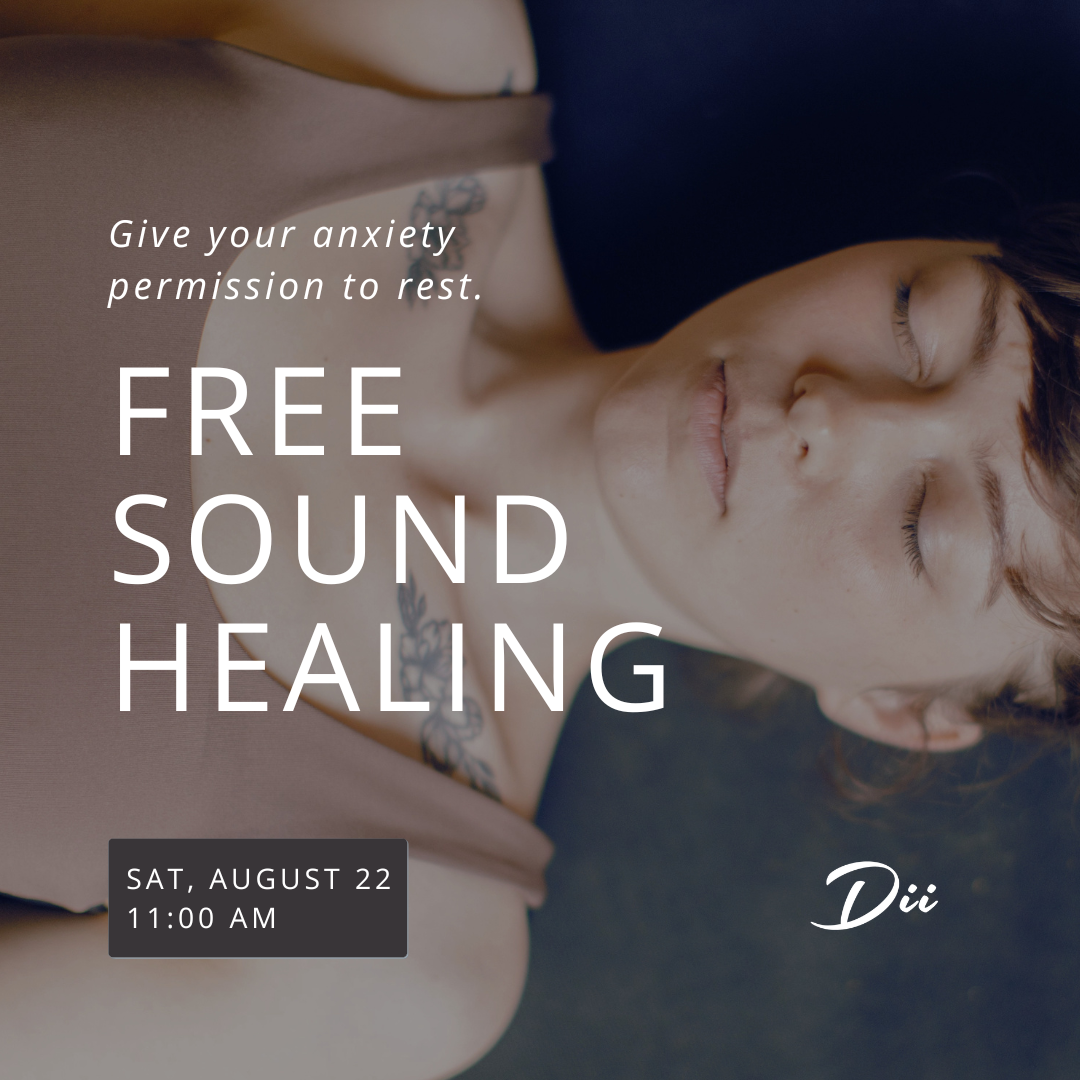 Free Sound Healing August 22, 2026