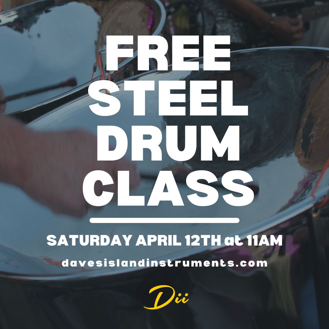 FREE Steel Drum Class April 12, 2025