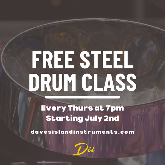 Free Steel Drum Class – Summer Session 2026