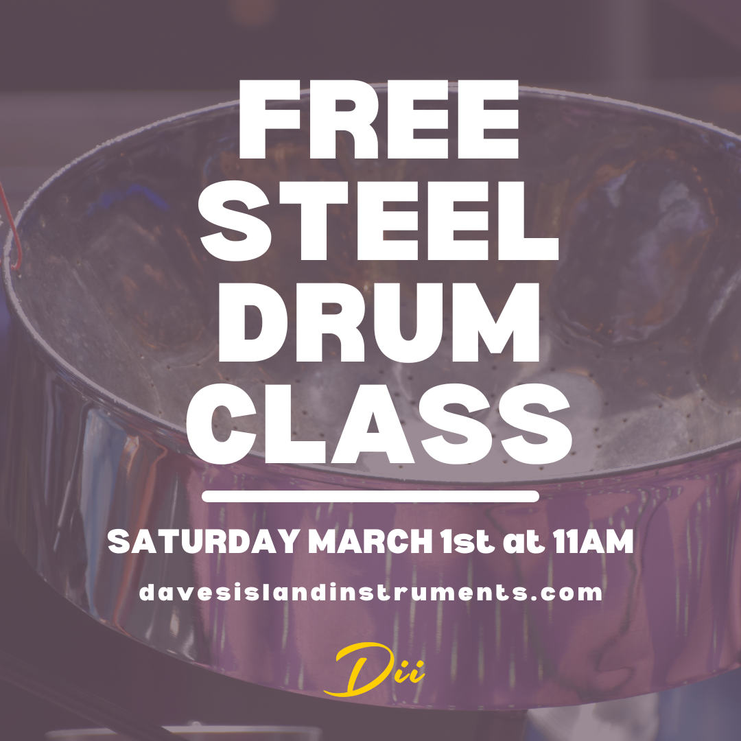Free Steel Drum Class March 1, 2025
