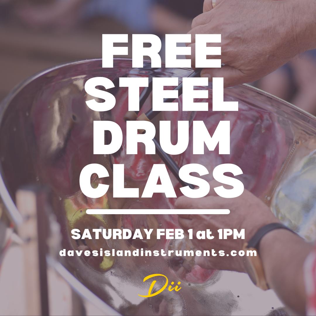Free Steel Drum Class, February 1, 2025