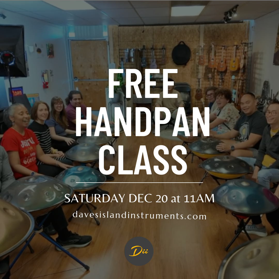 Free Handpan Class December 20, 2025