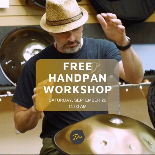 Free Handpan Workshop: Discover How Easy It Is to Make Music