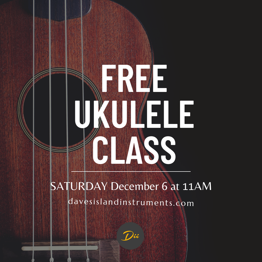 Free Ukulele Class December 6, 2025