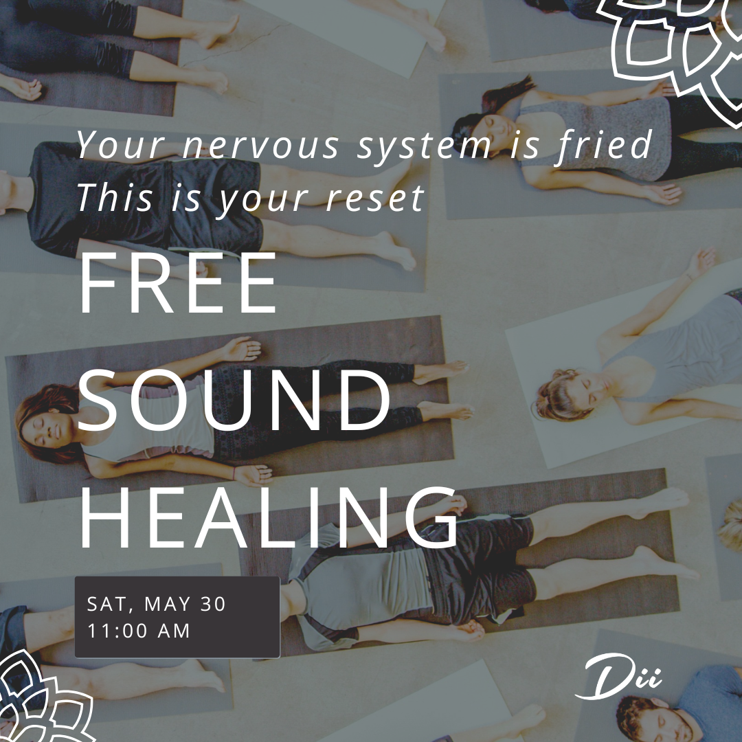 Free Sound Healing, May 30, 2026