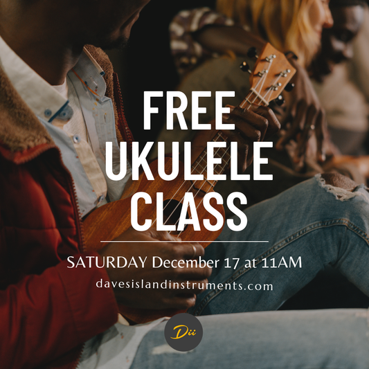 Free Ukulele Class January 17, 2026
