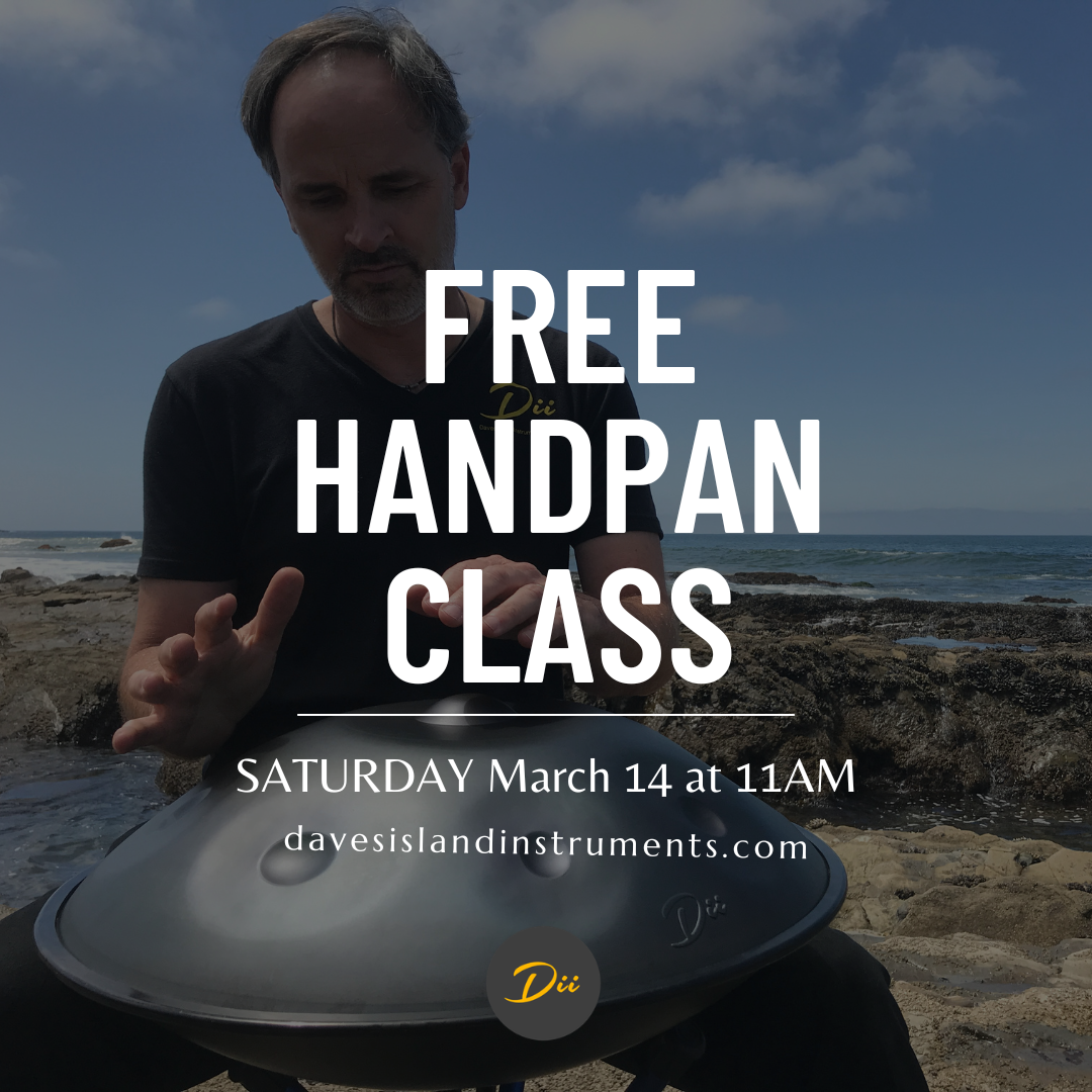 Free Handpan Class March 14, 2026