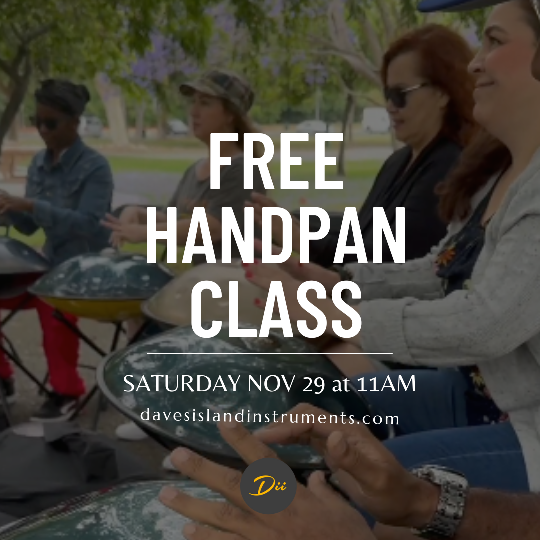 Free Handpan Class November 29, 2025