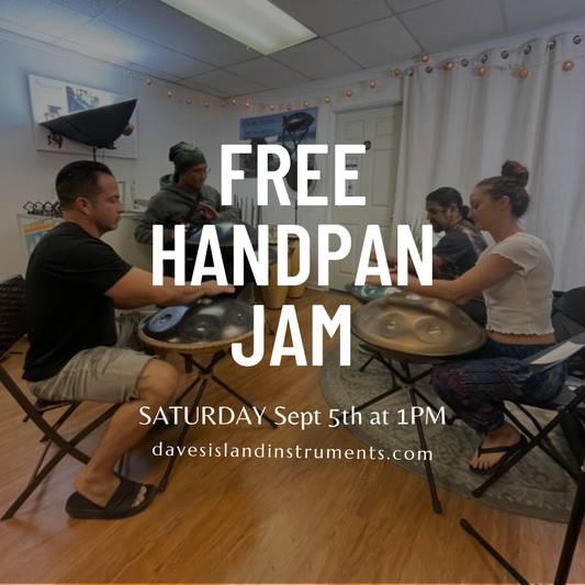 Free Handpan Jam September 5, 2026