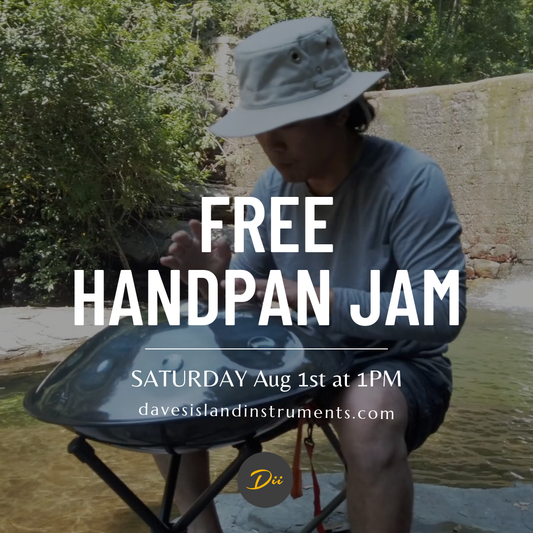 Free Handpan Jam August 1, 2026