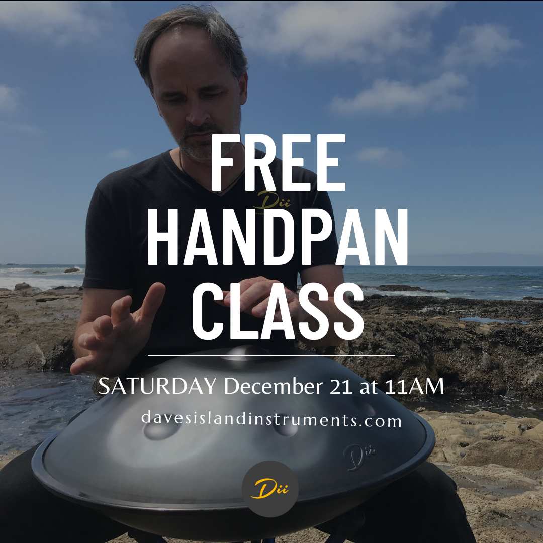 Free Handpan Class December 21, 2024