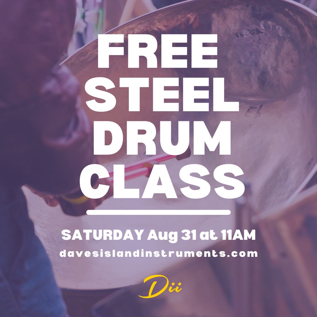 Free Steel Drum Class September 7, 2024