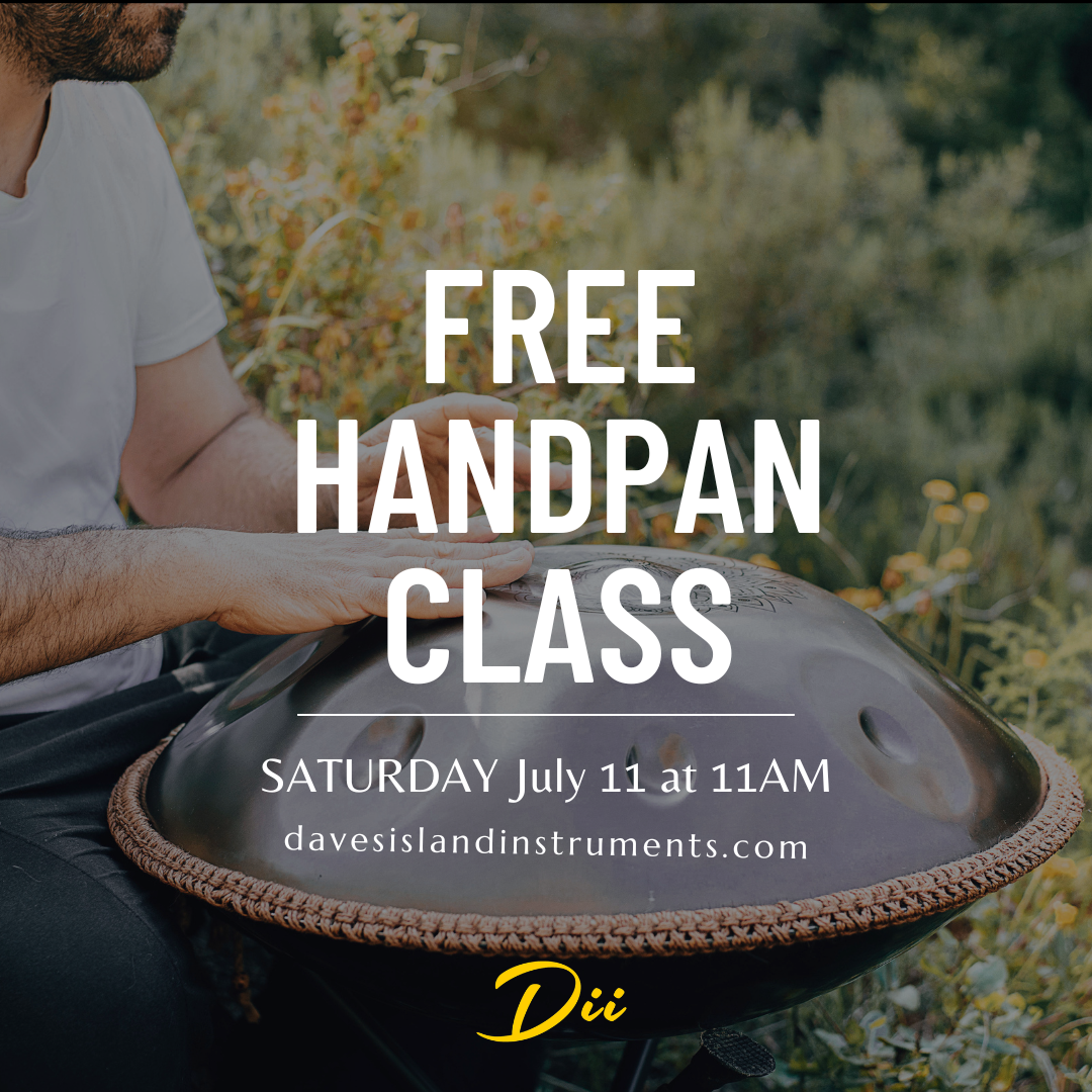 Free Handpan Class July 11, 2026