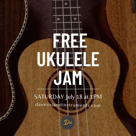 Free Ukulele Jam July 18, 2026