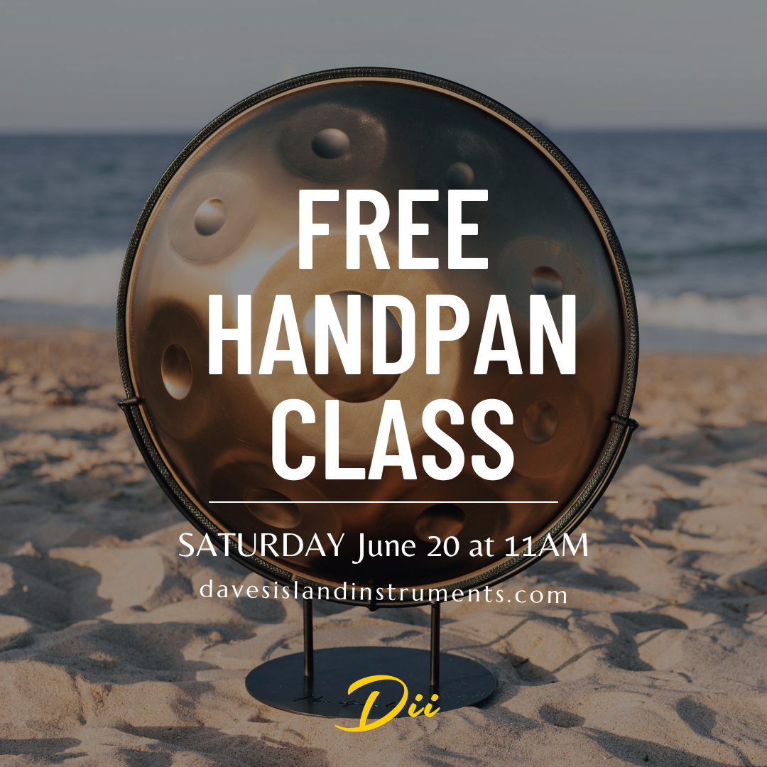 Free Handpan Class June 20, 2026