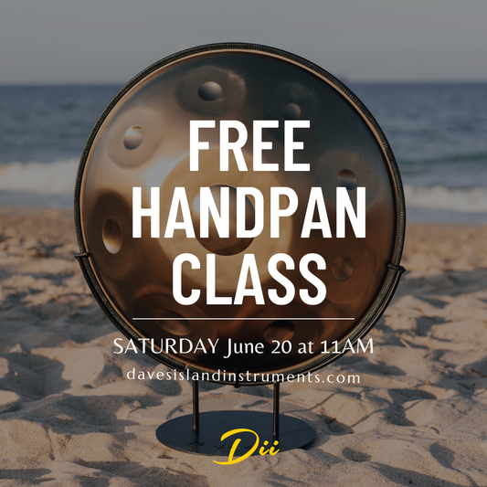 Free Handpan Class June 20, 2026