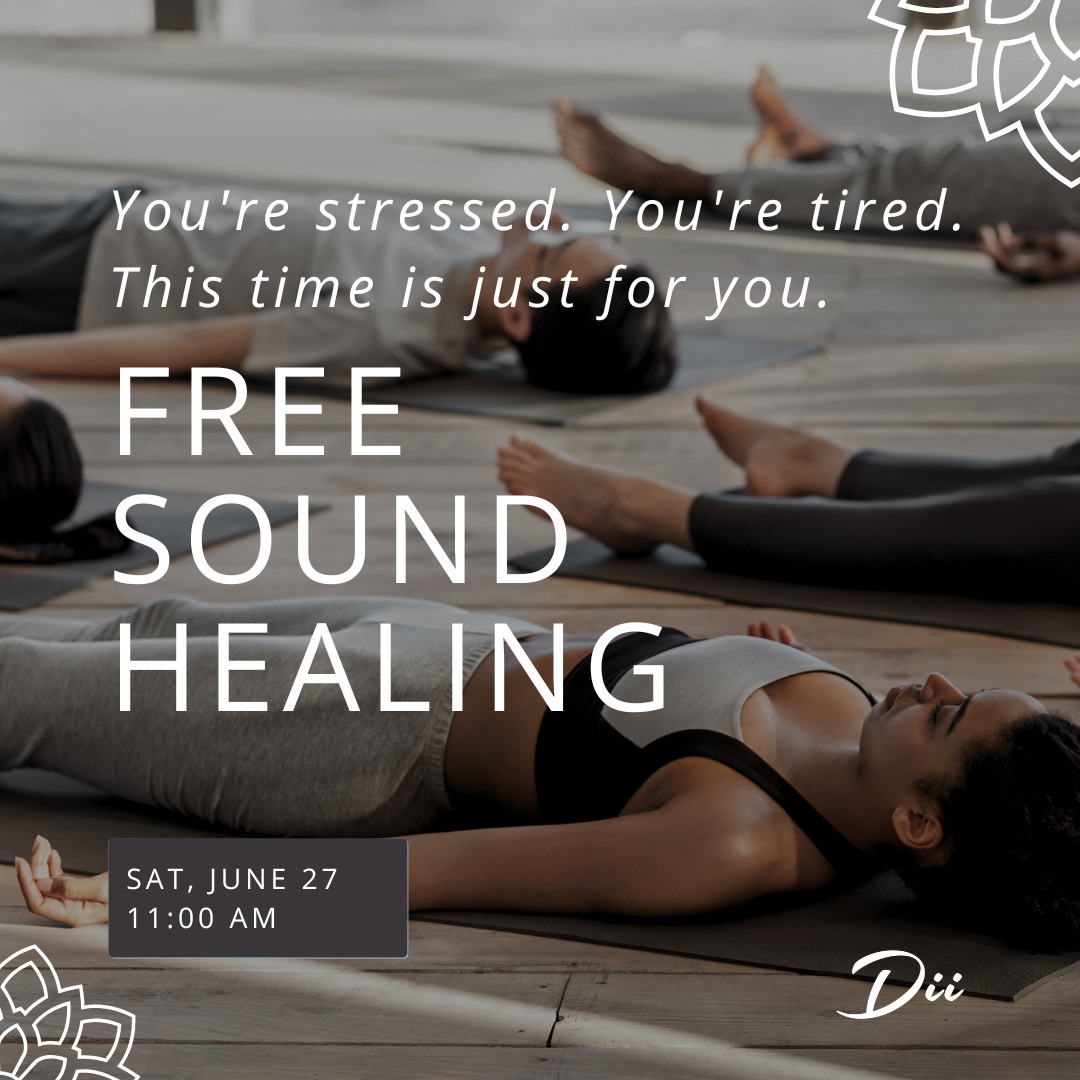 Free Sound Healing June 27, 2026