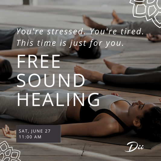 Free Sound Healing June 27, 2026