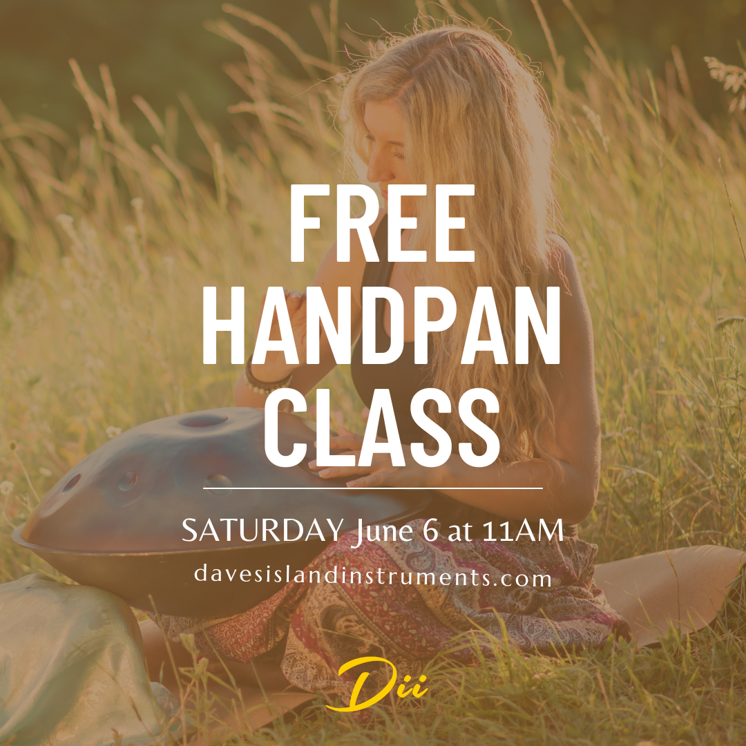 Free Handpan Class June 6, 2026