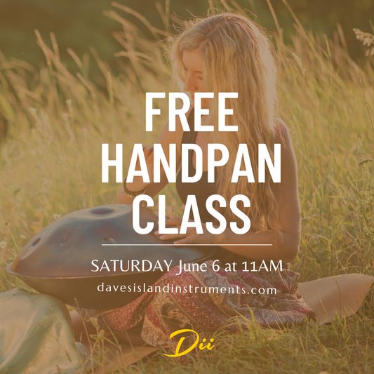 Free Handpan Class June 6, 2026