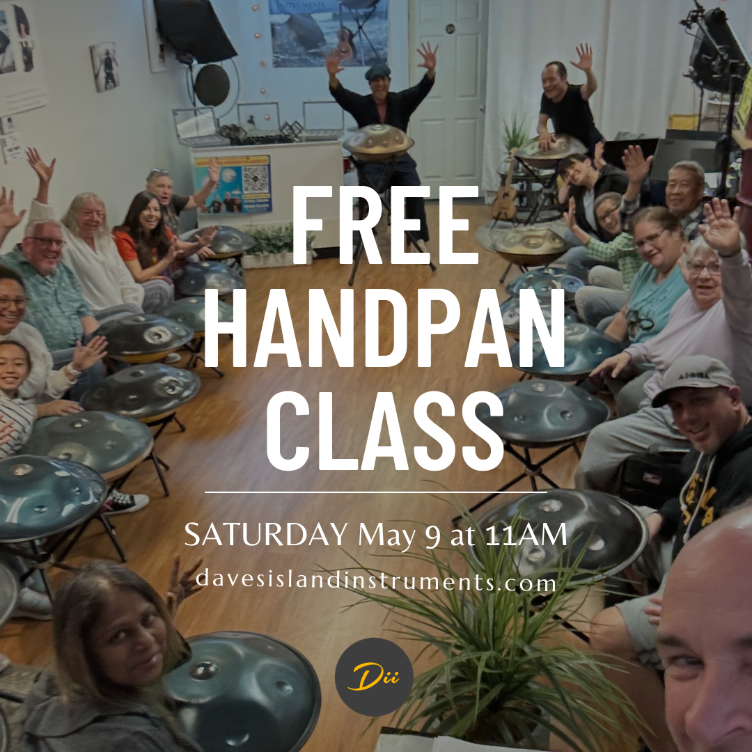 Free Handpan Class May 9, 2026