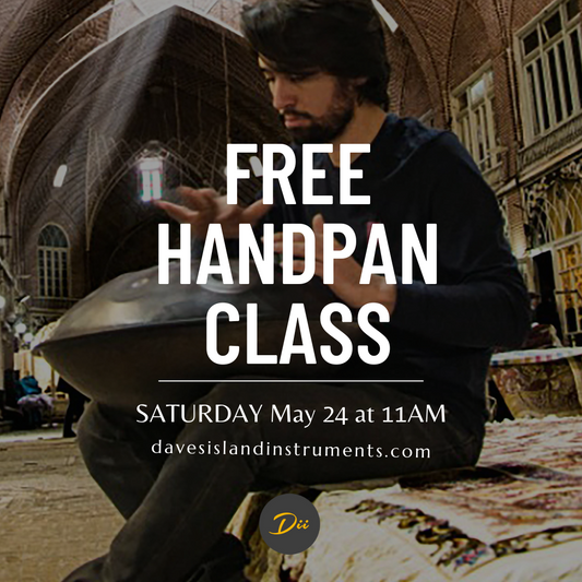 FREE Handpan Class May 24, 2025