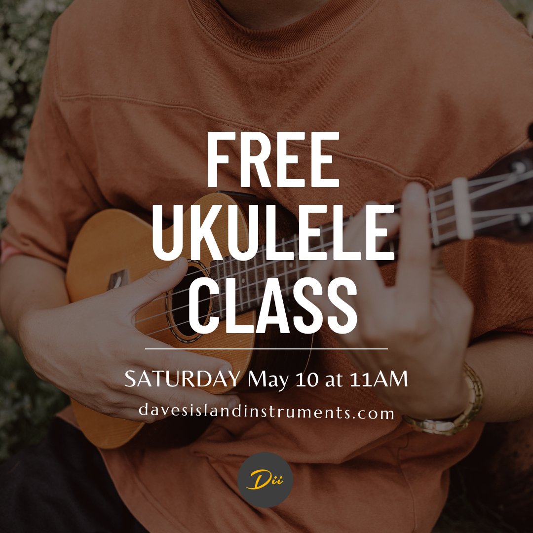 Free Ukulele Class May 10, 2025