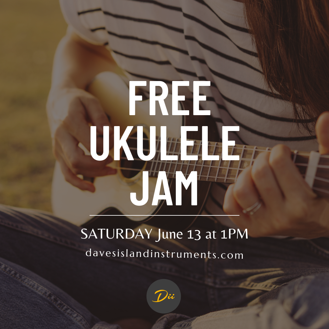 Free Ukulele Jam June 13, 2026