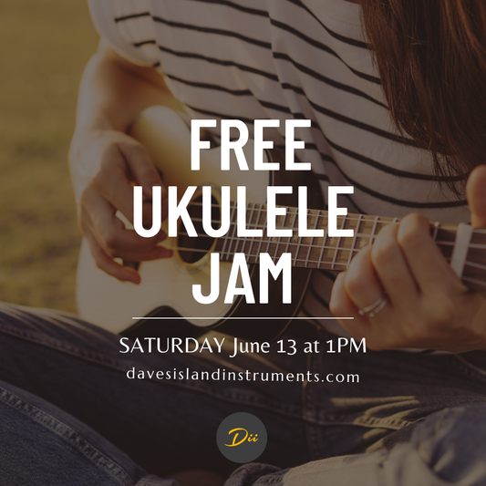Free Ukulele Jam June 13, 2026