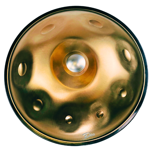 Premium Beginner Handpan D Minor Kurd Scale 432 Hz