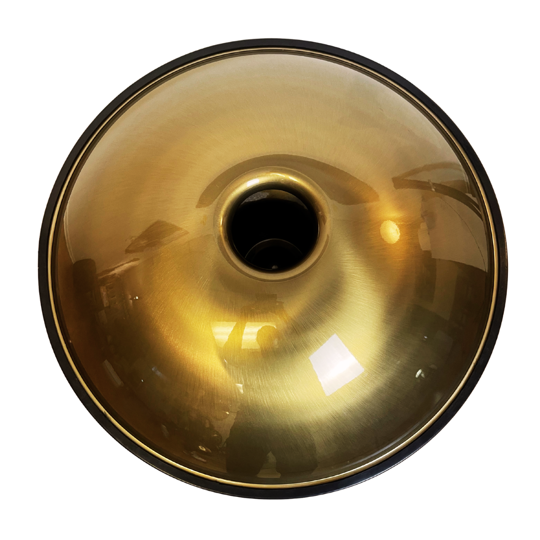 Aurous 9 Note Stainless Steel Powder Coated Handpan D Minor Celtic Scale 440 Hz