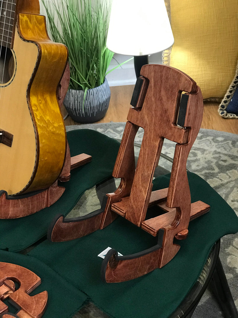 K-Stand 12 inch baltic birch folding ukulele stand