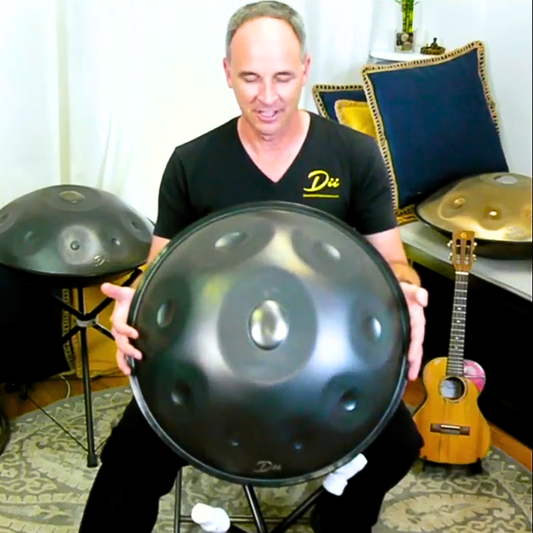 GAIA 9 Note Handpan D Minor Kurd Scale 440 Hz