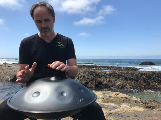 Beginner Handpan - D Minor Kurd Scale 432 Hz