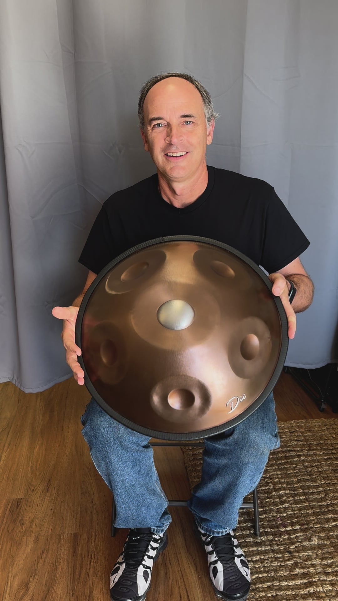Mini Stainless Steel Handpan 6 Notes, Low F 440Hz – Dave's Island
